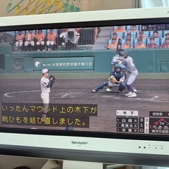 シャープ26型液晶テレビ
の画像