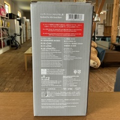 暑い時期に🌻 ハンディファン スタンド付き HANDHELD FAN with STAND BLACK ケーブル付き USB接続 充電式 type-C充電 黒の画像