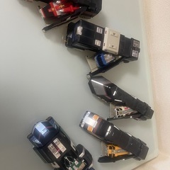 昔の戦隊おもちゃ2体の画像