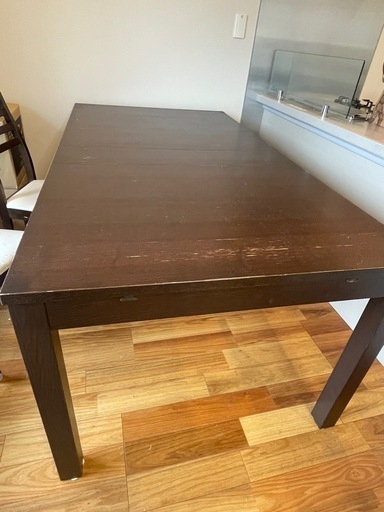 IKEA NORDEN 大型　4-8人用　伸長式テーブル