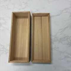 木箱　空箱の画像