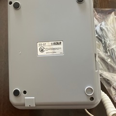 　停電時も使える　電話機　カシムラ　シンプルフォン　の画像