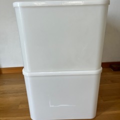 （受渡者決定）ニトリ　クローゼットプラスチックケースの画像