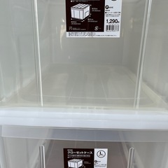 （受渡者決定）ニトリ　クローゼットプラスチックケースの画像
