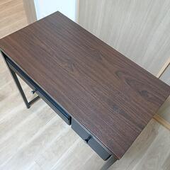 引き出し付きデスクの画像