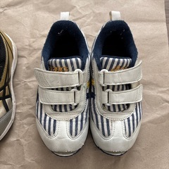 アシックス asics スニーカー 17.5㎝ 2点セット の画像