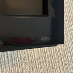 テレビ　壁掛け機材込みの画像
