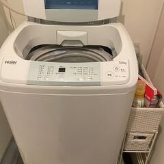 ハイアール全自動洗濯機5kg（室内からの搬出ができる方限定）の画像