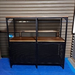 IKEA 購入　スチール棚の画像