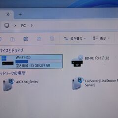 NEC Win11 i7 8Gb ブルーレイ 純正マウス SSD搭載 価格相談可の画像