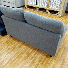 【リユースのサカイ八街店】★ジモティ割あり★ 2人掛けソファー　グレー系　クリーニング済　YJ7353の画像