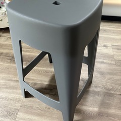 グレー✨おしゃれ椅子の画像