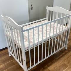 ベビーベッド【町田市再生家具】251427の画像