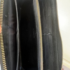 COACH メンズレザー長財布の画像
