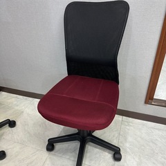 4脚 事務用イス 回転イス 椅子 キャスター付の画像
