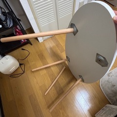 分離可能ローテーブルの画像