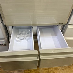 ⭐️大容量⭐️2019年製 SHARP SJ-W411E プラズマクラスター どっちもドア 自動製氷 No.6895 KEの画像