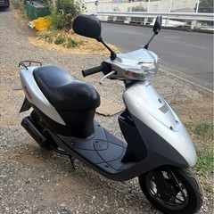 スズキ　レッツ2 (検)原付き　オートバイ　バイク　スクーター　通学　通勤の画像