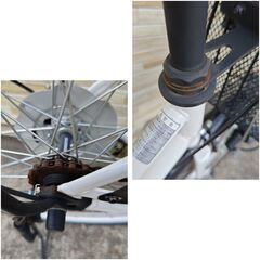 中古自転車変速無し 26インチ LEDダイナモ 軽整備済み 防犯登録対応 町田市 相模原市 MM817の画像