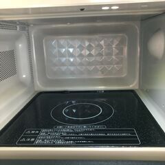 ★SR828 Haier ハイアール ヘルツフリー電子レンジ JM-XP2FH18G 2020年製 50/60Hz共用 石狩市の画像