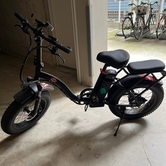 電動自転車　バイク　自動走行、アシスト両方可の画像