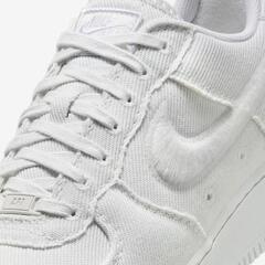 格安 新品 エアフォース1Low キャンバス白の画像
