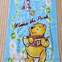 ディズニーのプーさんのタオルの画像