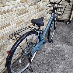 中古自転車変速無し 27インチ LEDダイナモ 軽整備済み 防犯登録対応 町田市 相模原市 MM819の画像