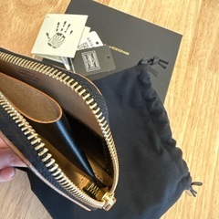 ポーター　フィルム　ミニ財布　L字ファスナー 箱　保存袋付きの画像