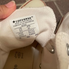 converseスニーカー　25センチの画像