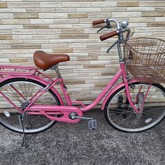 24インチ　自転車　中古　引取限定 ダイワサイクル Diretta 美品 26インチ 普通自転車 引き取り限定