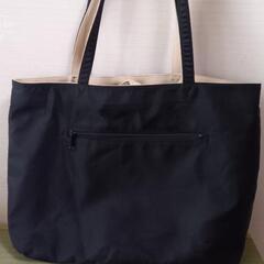 【ELLE de ELLE  黒トートバッグ】の画像