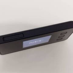 Speed Wi-Fi 5G X12 モバイルルーター/ブラック〈NAR03〉の画像
