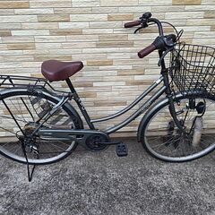 中古自転車 6段変速 26インチ ブロックダイナモ 軽整備済み ...