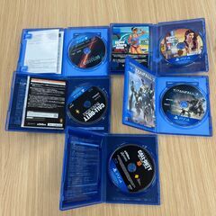 PS4ソフト5点セット『ターミナル』、『バトルフィールド』、『グラセフ』の画像