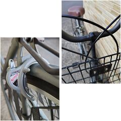 中古自転車 6段変速 26インチ ブロックダイナモ 軽整備済み 防犯登録対応 町田市 相模原市 MM821の画像