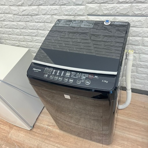ご成約済み　配送設置0円で??洗濯機分解洗浄済み✨✨5.5kg‼️
