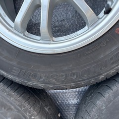 ブリヂストン　エコピア　195/16R/15 4本 プリウス　50 純正ホイール の画像
