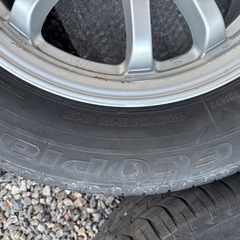ブリヂストン　エコピア　195/16R/15 4本 プリウス　50 純正ホイール の画像