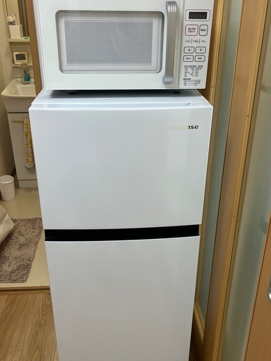 冷蔵庫、洗濯機，電子レンジ3点セット (かなかな) 磐田の生活