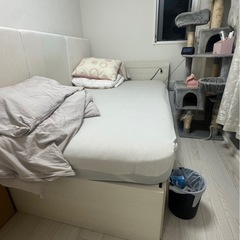ニトリダブルベッド【最終値下げ】の画像