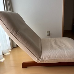 無印良品　リクライニングチェアの画像
