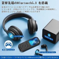 MP3プレーヤー ポータブル Bluetooth5.3 音楽プレーヤー デジタルの画像
