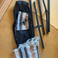 ハンモック　組み立て式　金属製の画像