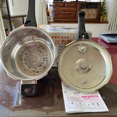 IH対応圧力鍋　18cmの画像