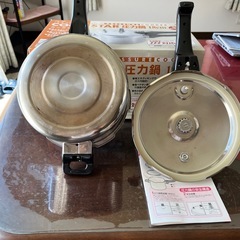 IH対応圧力鍋　18cmの画像