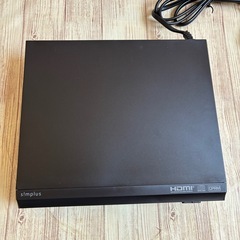 simplus  DVDプレイヤー　 HDMI端子搭載　 SP-HDV02の画像
