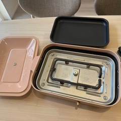 BRUNO コンパクトホットプレート　ピンクベージュの画像