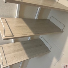 ニトリ突っ張り洗濯機ラックの画像