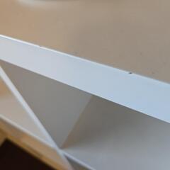 収納棚　ホワイトの画像